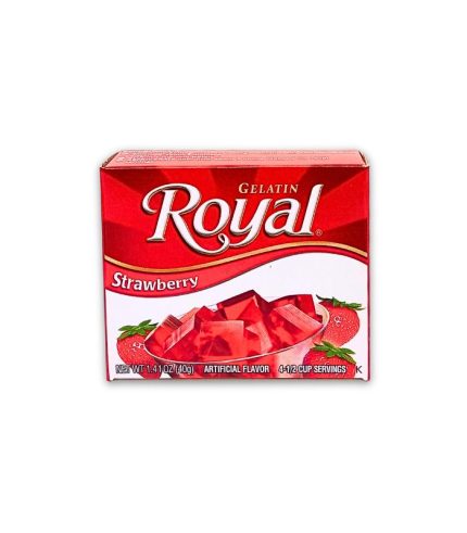 Gelatina de Fresa Royal (40g)