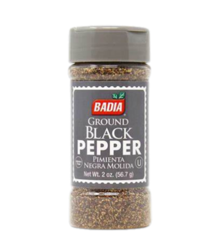 Pimienta negra molida Badia (56.7 g)