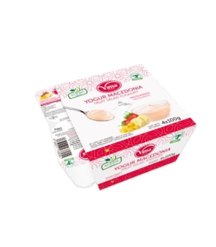 Yogurt Macedonia Vima (4u x 100g)