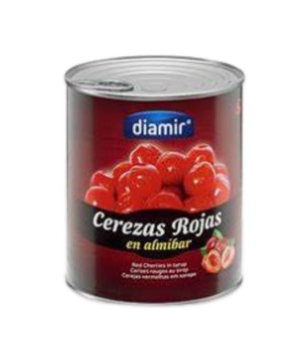 Cerezas Rojas en Almíbar DIAMIR (1 kg).