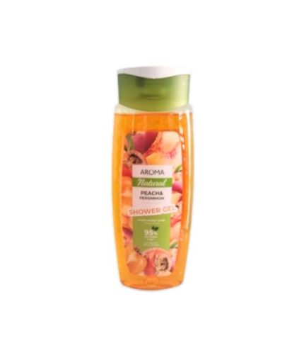 Gel de Baño de Melocotón y Caqui Aroma Natural (400 ml)