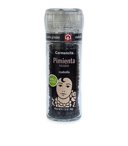 Molinillo de Pimienta Negra Carmencita (50g)