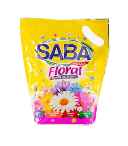 Detergente en Polvo Saba Floral (5 kg)