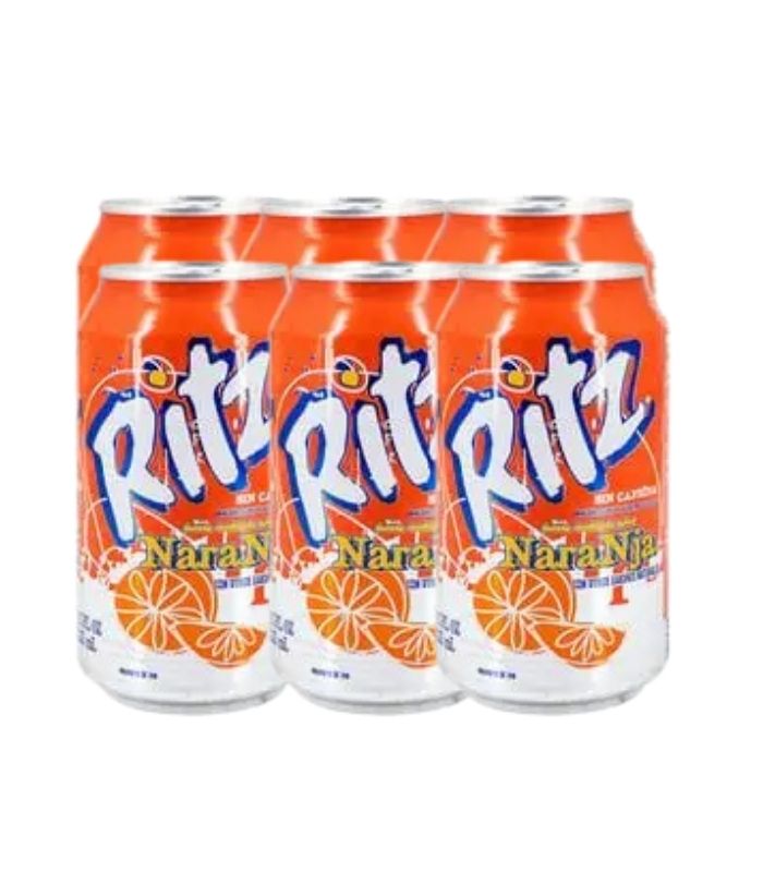naranja206.jpg Refresco de Naranja Ritz (6U) - Imagen 1