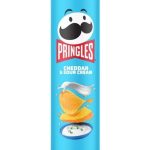 Papas con sabor a queso cheddar y crema agria Pringles (158 g / 5.5 oz)