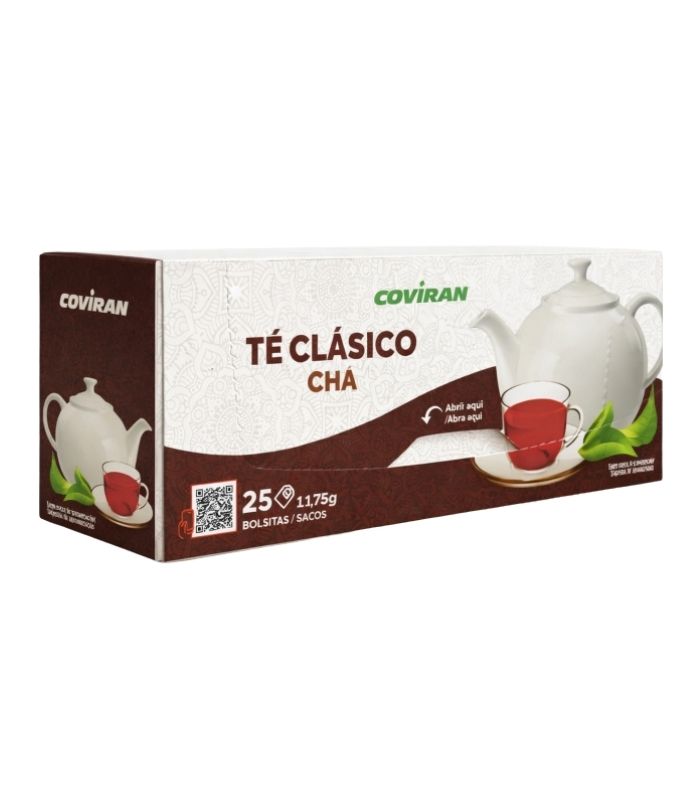 Te20Clasico20Corivan-2.jpg Té clásico Coviran (25 u x 1.75 g) - Imagen 1
